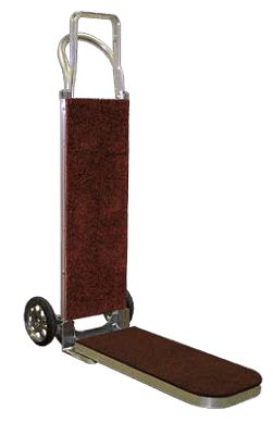 B&P Carpeted Luggage Hand Truck